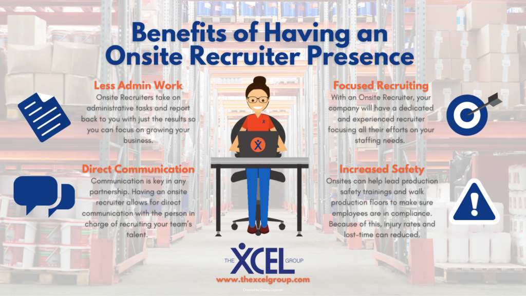 March 2021 Infographic - Benefits of Having an Onsite Recruiter Presence